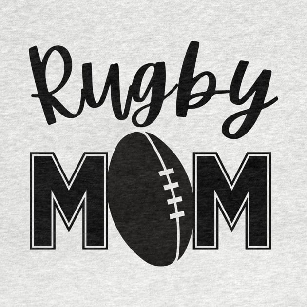 Rugby Mom Meme Gift Idea by Lottz_Design 